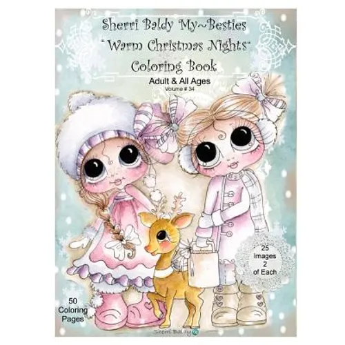 Sherri Baldy My Besties Warm Christmas Nights Coloring Book