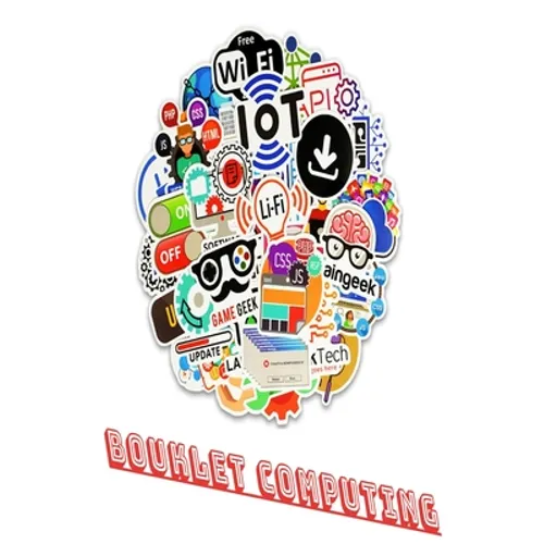 bouklet Computing: Programming Language Stickers Bomb Waterproof Sticker For DIY Laptop Luggage