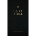 ESV Church Bible, Large Print, Red Letter (Hardcover, Black)