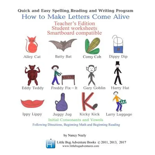 How to Make Letters Come Alive Full Color Version