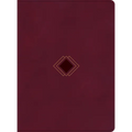 CSB Day-By-Day Chronological Bible, Burgundy Leathertouch