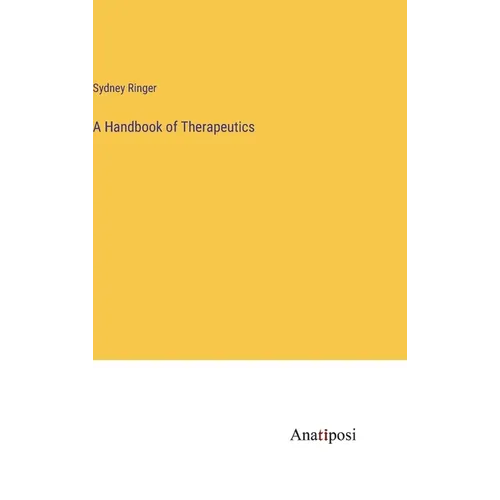 A Handbook of Therapeutics