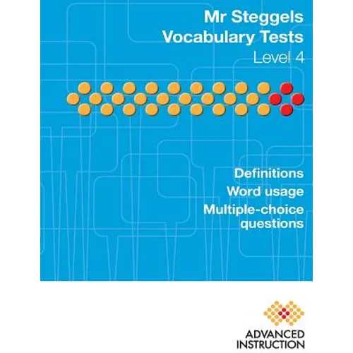 Mr Steggels Vocabulary Tests Level 4