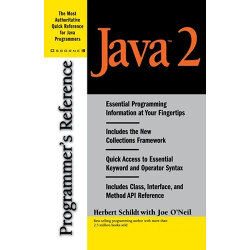 Java 2 Programmer's Reference