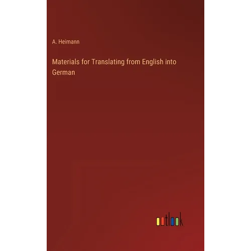 Materials for Translating from English into German