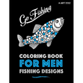 Coloring Book For Men: Fishing Designs