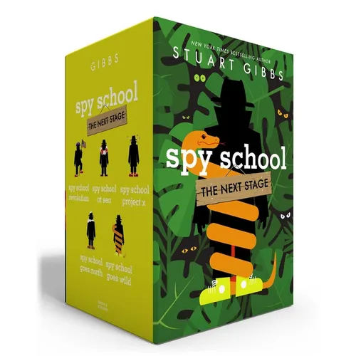 Spy School the Next Stage (Boxed Set): Spy School Revolution; Spy School at Sea; Spy School Project X; Spy School Goes North; Spy School Goes Wild
