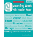 240 Vocabulary Words Kids Need to Know: Grade 3