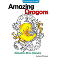 Amazing Dragons Coloring Books For Adults Relaxation Stress Relieving Dragon