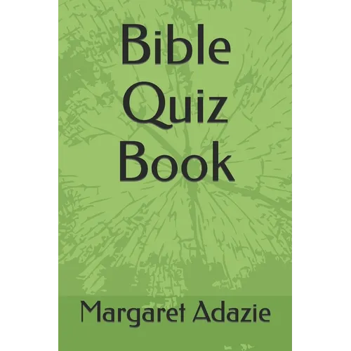 Bible Quiz Book