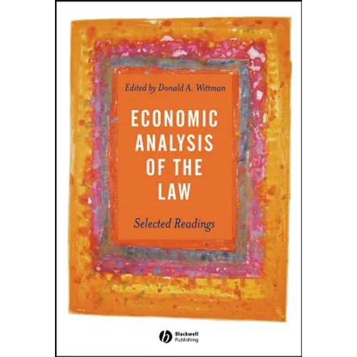 Economic Analysis of the Law: Selected Readings