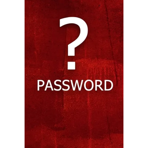 ? Password: The perfect book to keep all your password information together and secure with alphabetical tabs.