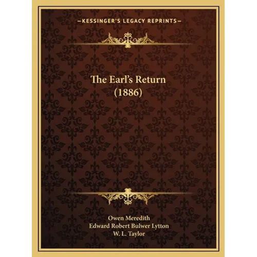 The Earl's Return (1886)