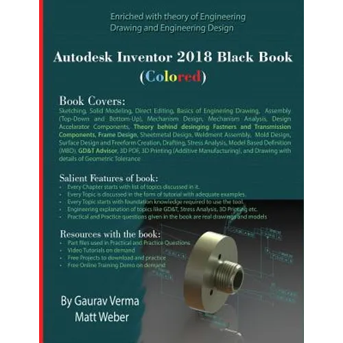 Autodesk Inventor 2018 Black Book (Colored)