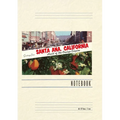 Vintage Lined Notebook Greetings from Santa Ana, California