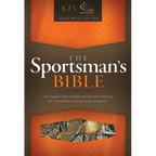 Sportsman's Bible-KJV-Large Print - Bonded Leather