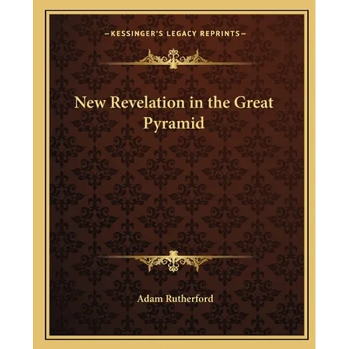 New Revelation in the Great Pyramid