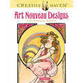 Creative Haven Art Nouveau Designs Coloring Book