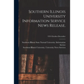 Southern Illinois University Information Service News Release.; 1954 October-December