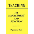 Teaching: Its Management and Function