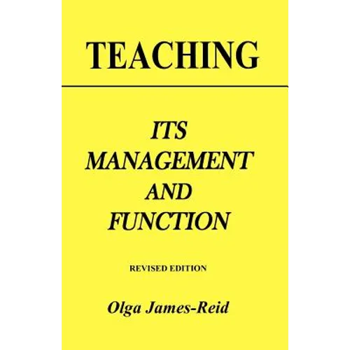 Teaching: Its Management and Function