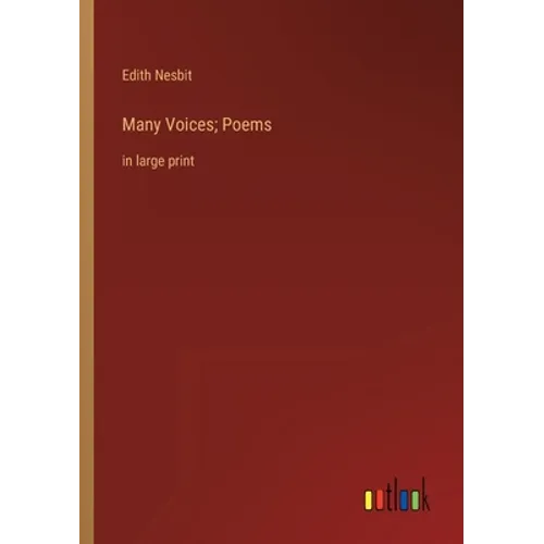 Many Voices; Poems: in large print