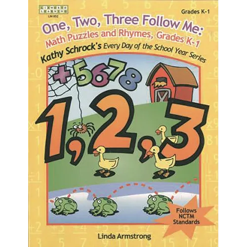 One, Two, Three, Follow Me: Math Puzzles and Rhymes, Grades K-1