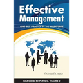 Effective Management and Best Practice in the Workplace