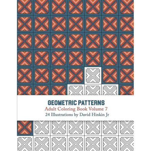 Geometric Patterns - Adult Coloring Book Vol. 7