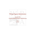 Wpa: Writing Program Administration 32.3