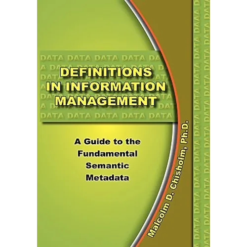 Definitions in Information Management
