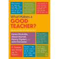 What Makes a Good Teacher?: Values in Educational Practice