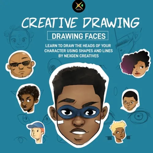 Creative Drawing - Drawing faces: Draw people and cartooms