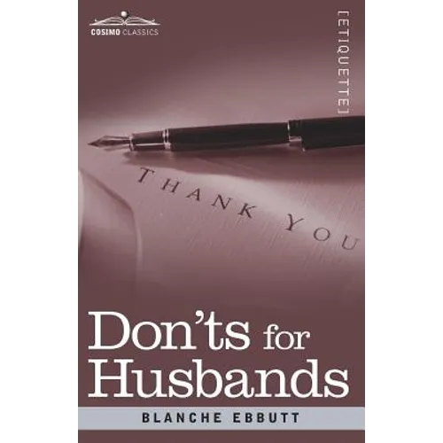Don'ts for Husbands