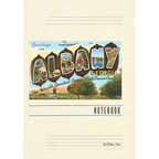 Vintage Lined Notebook Greetings from Albany