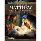 The Book of Matthew I Kids Workbook to Help Children Study and Understand the Bible I Biblical quizzes for kids ages 9 and above: Bible-Base Workbook,