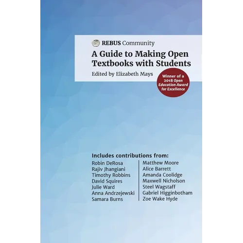 Guide to Making Open Textbooks With Students