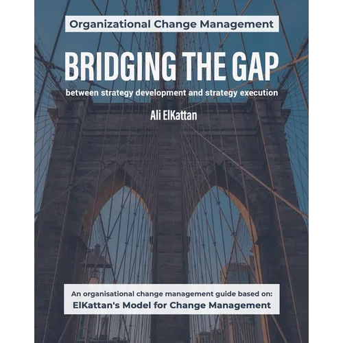 Bridging the Gap: between strategy development and strategy execution (black & white)