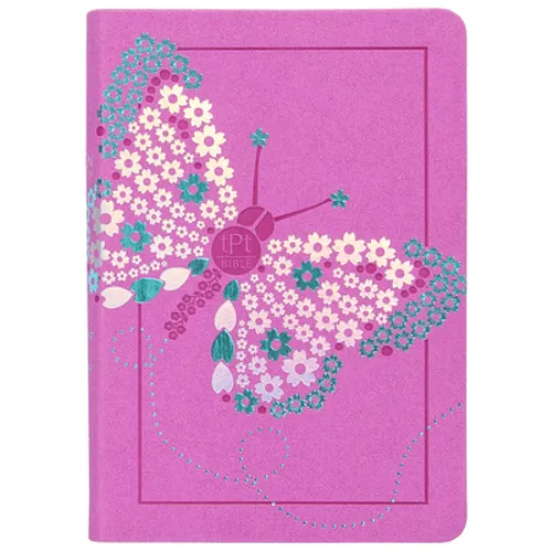 The Passion Translation New Testament (2020 Edition) Youth Girls Butterfly