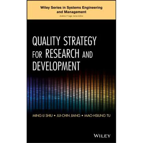 Quality Strategy for Research and Development