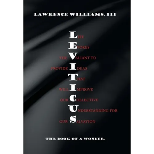 Leviticus: The Book of a Wonder.