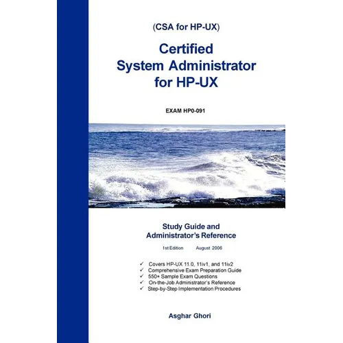 Certified System Administrator for HP-UX