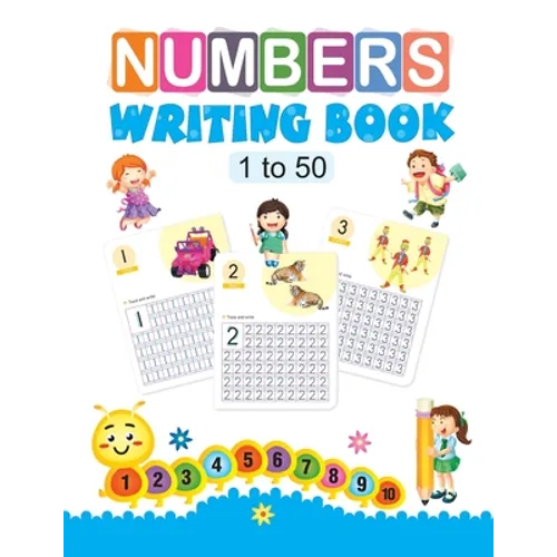 Number Writing Book: 1 to 50