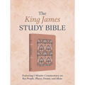 The King James Study Bible: Featuring 1-Minute Commentary on Key People, Places, Events, and Ideas [Women's Cover]