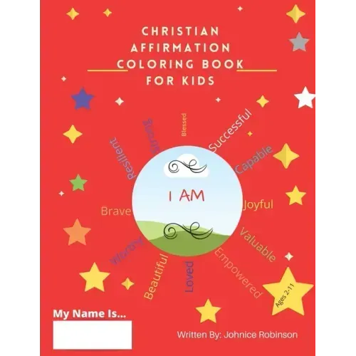 Christian Affirmation Coloring Books for Kids