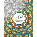Zen Coloring Books For Adults: Coloring Templates for Meditation and Relaxation