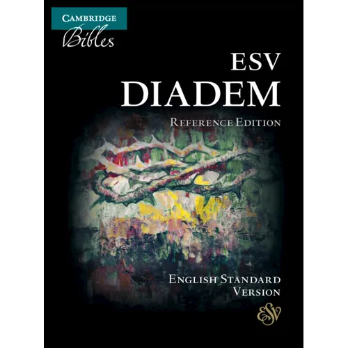 ESV Diadem Reference Edition, Black Calf Split Leather, Red-Letter Text, Es544: Xr