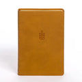 CSB Personal Size Giant Print Bible, Camel Suedesoft Leathertouch