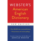 Webster's American English Dictionary, New Edition