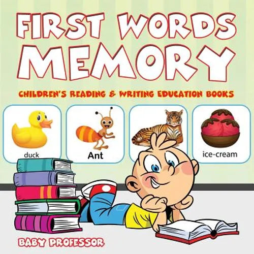 First Words Memory: Children's Reading & Writing Education Books
